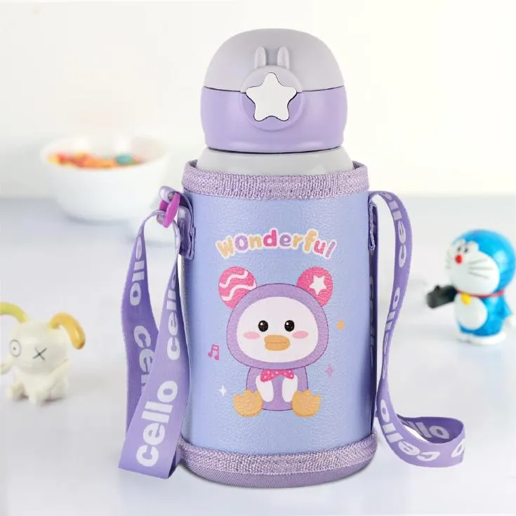 Lucky Hot & Cold Stainless Steel Kids Water Bottle, 500ml