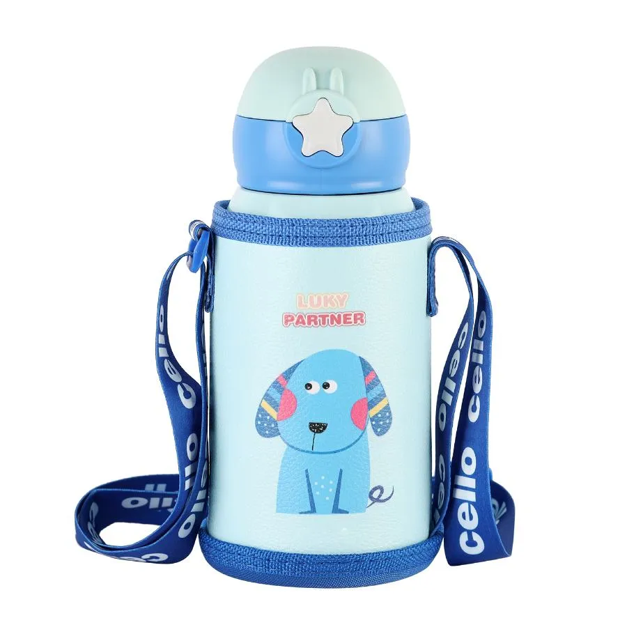 Lucky Hot & Cold Stainless Steel Kids Water Bottle, 500ml