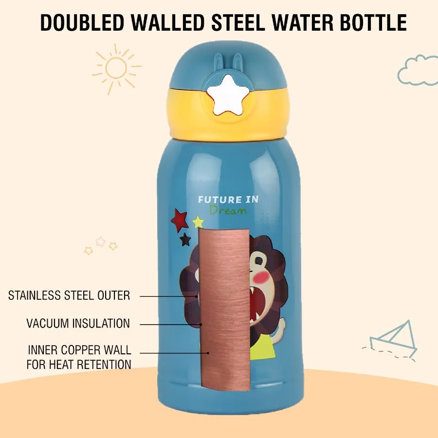 Lucky Hot & Cold Stainless Steel Kids Water Bottle, 500ml