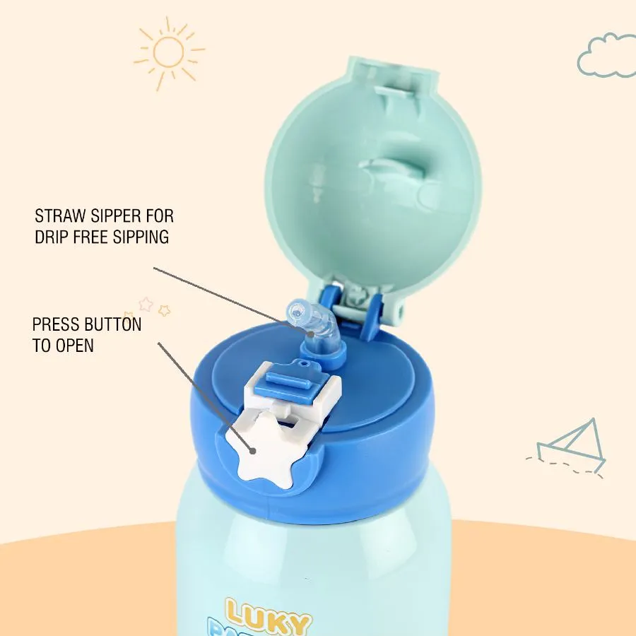 Lucky Hot & Cold Stainless Steel Kids Water Bottle, 500ml