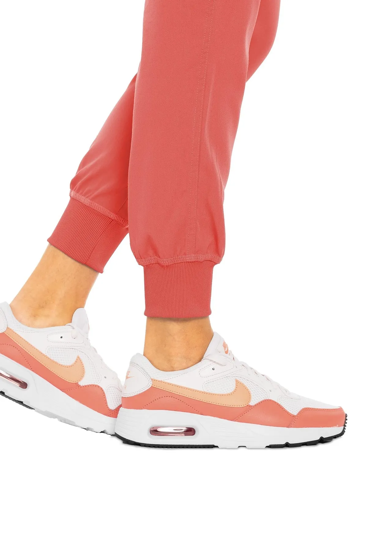 Med Couture(MC Touch) Jogger Yoga Scrubs Pants (Regular) XS-3XL / Coral