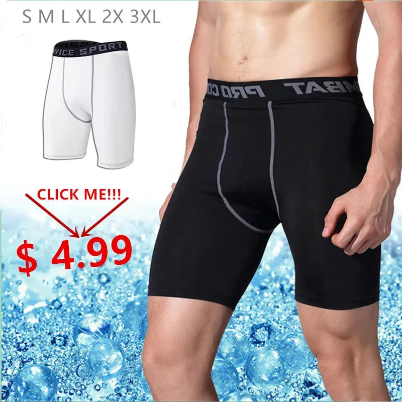 Mens Compression Shorts 2XL 3XL 4XL 5XL 120KG Male