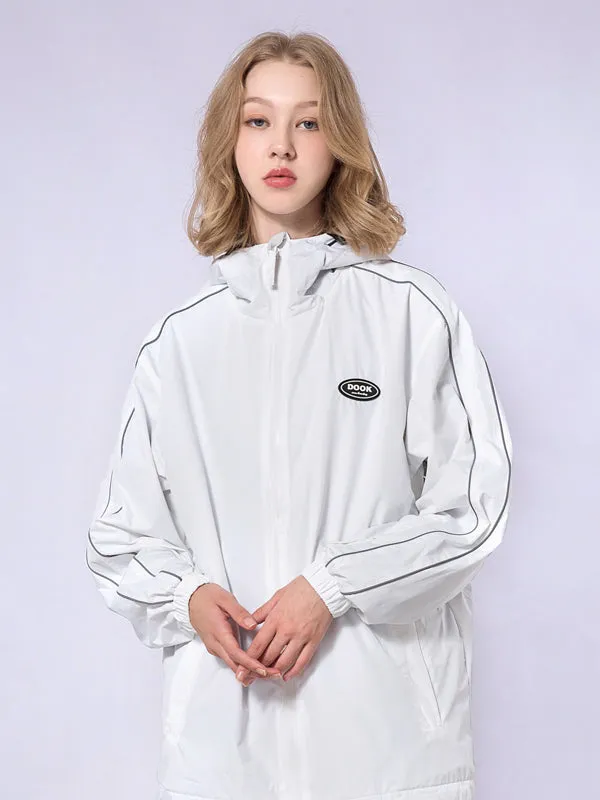 Men's Dook Snow Track Stripe Snowboard Jacket