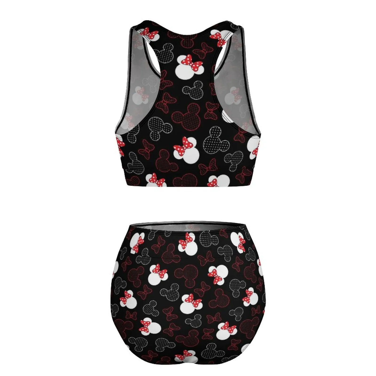 Mickey And Minnie Dots Women's Bikini Swimsuit