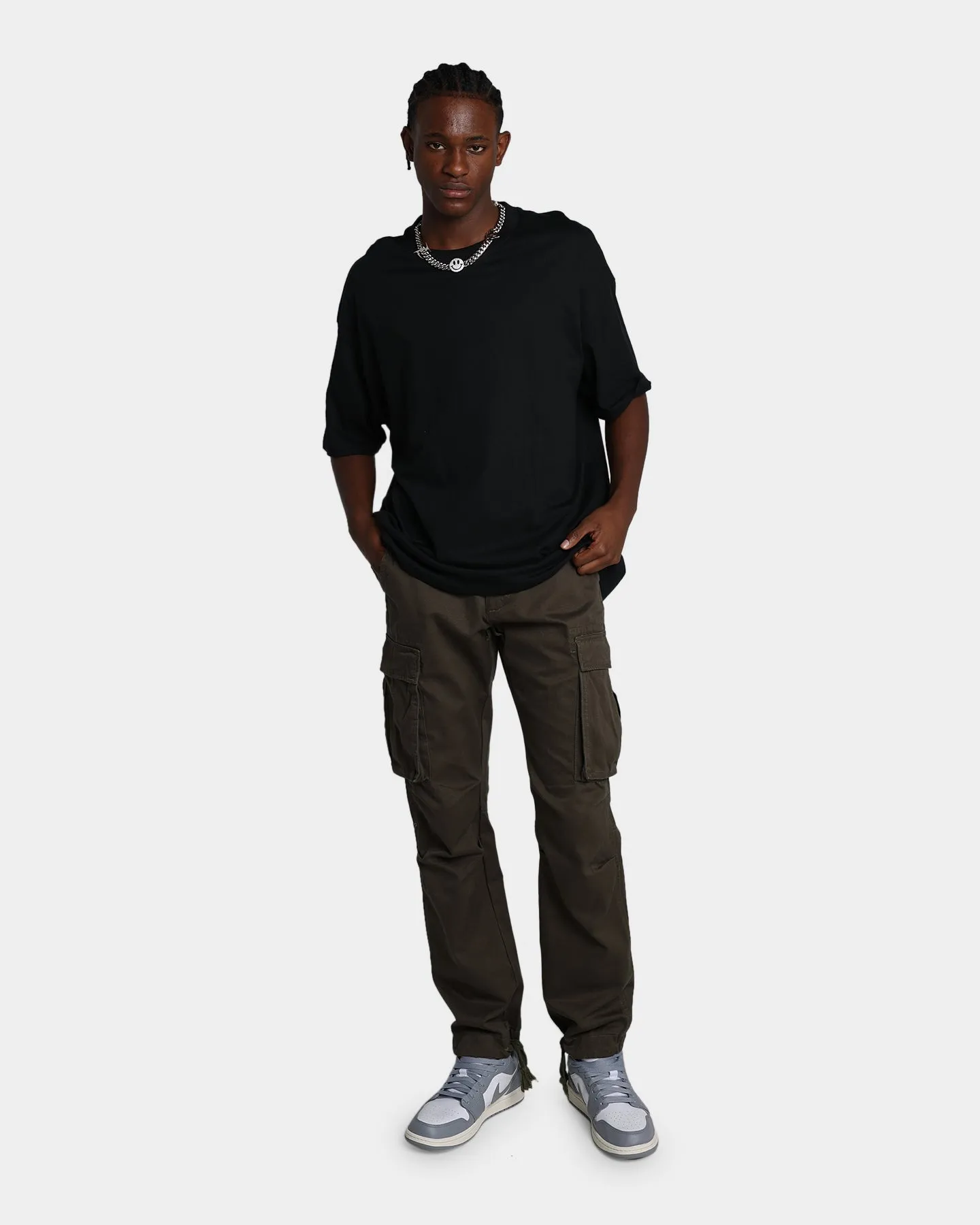 MNML Vintage Twill Cargo Pants Dusk