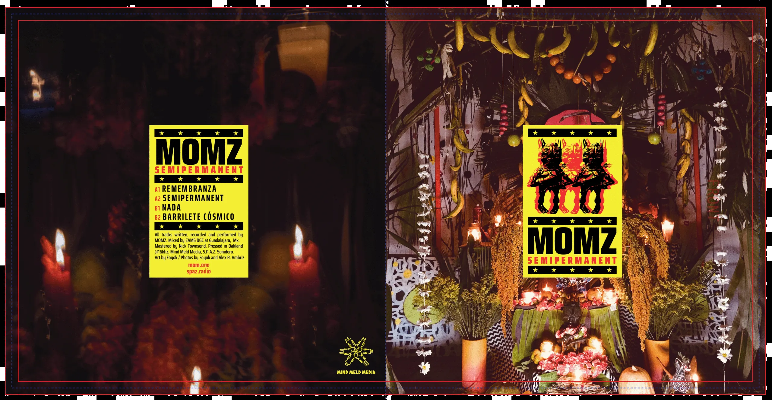 M.O.M.Z. (Mind Over Matter) - SemiPermanent 7" Picture Disc (Consignment)