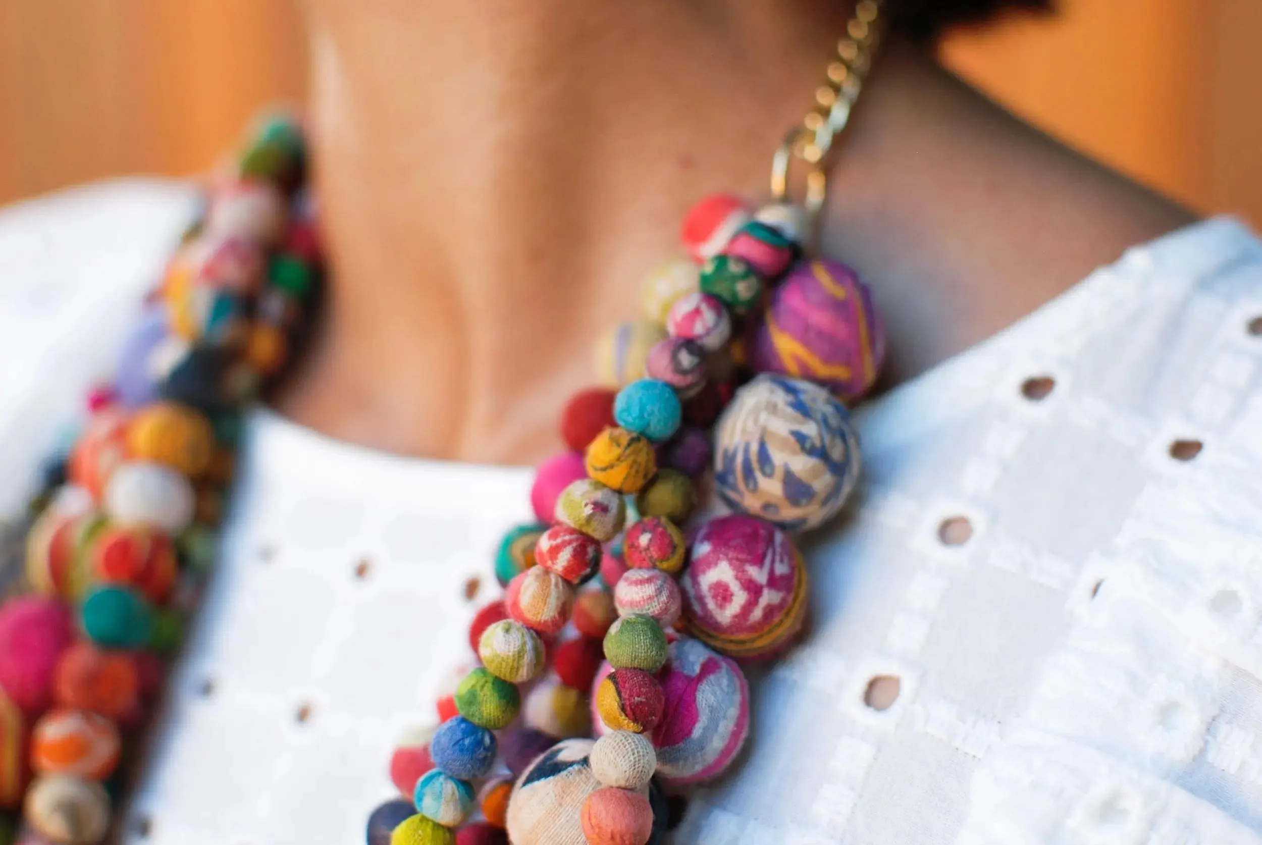 Necklace | Artisan Kantha Statement