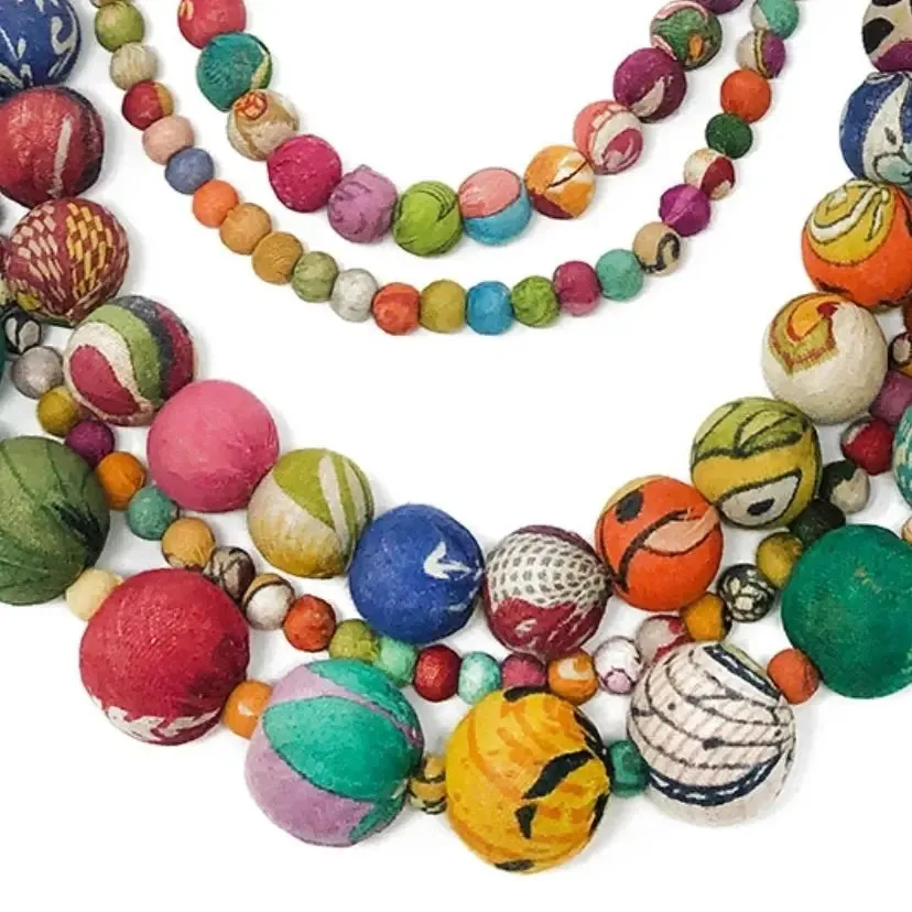 Necklace | Artisan Kantha Statement
