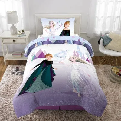 New - Twin Royally Cool Frozen Reversible Comforter