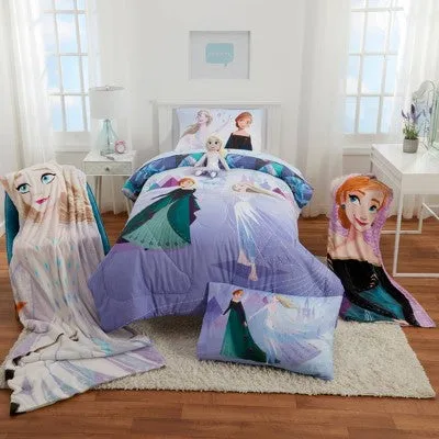 New - Twin Royally Cool Frozen Reversible Comforter