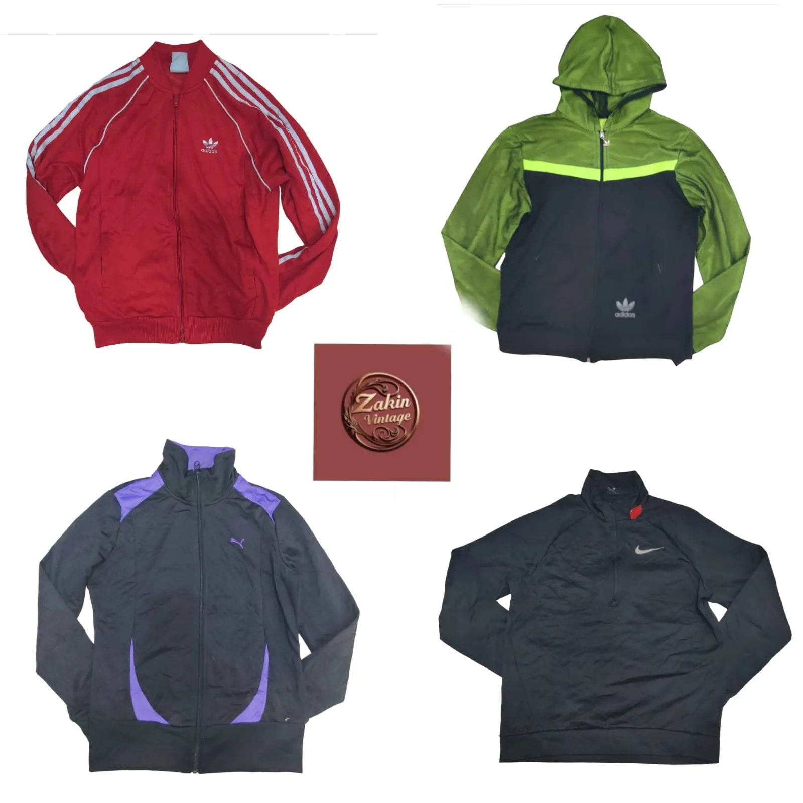 Nike And adidas track jacket