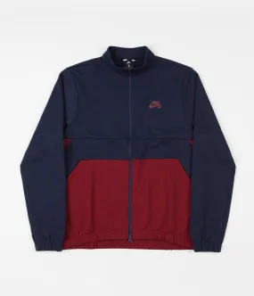 Nike SB Dri-FIT Track Jacket - Obsidian / Team Red / Obsidian / Team Red