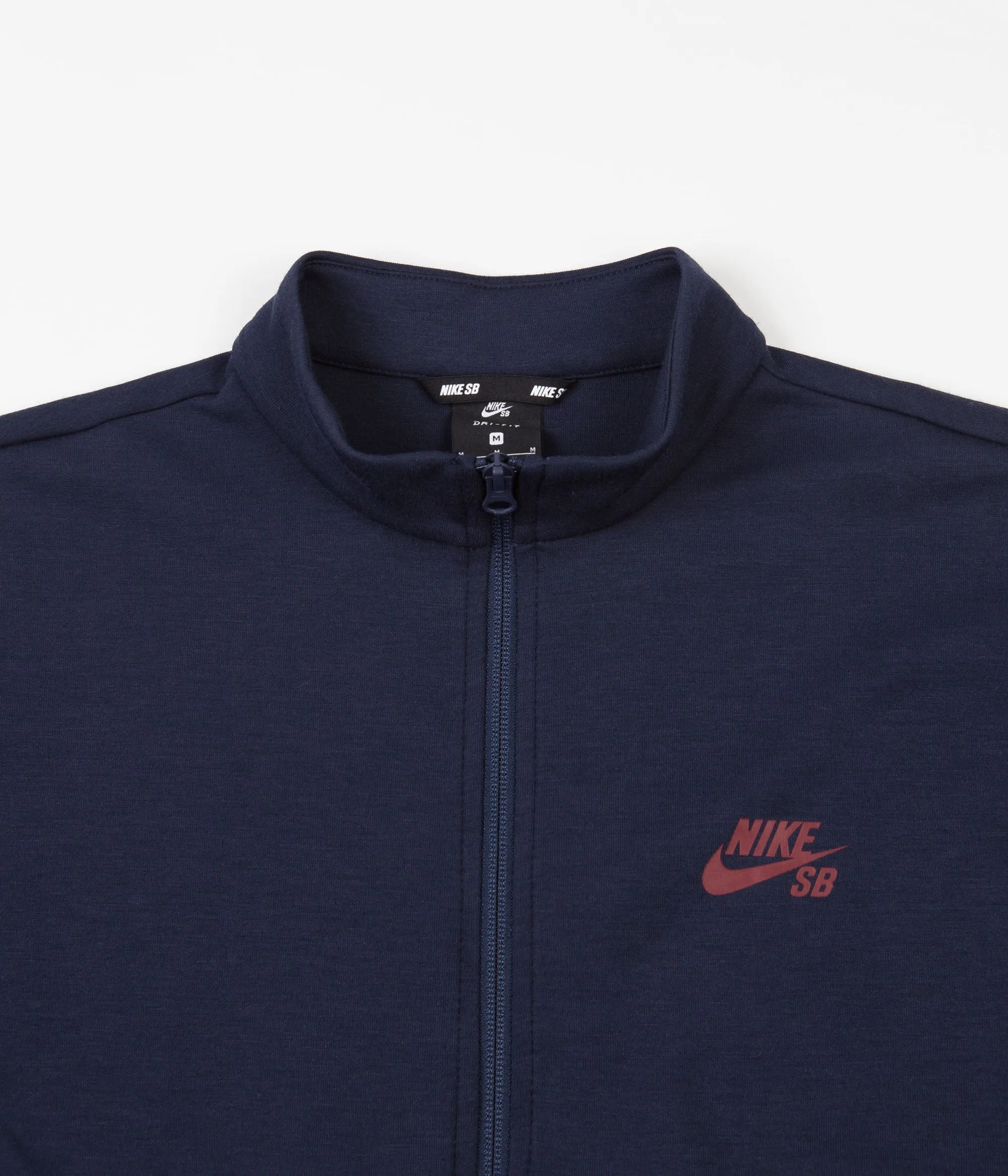 Nike SB Dri-FIT Track Jacket - Obsidian / Team Red / Obsidian / Team Red