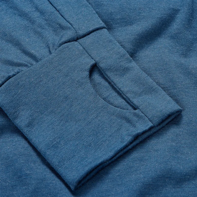 PANTHER - Mens Merino Wool Baselayer Long Sleeve Crew Neck