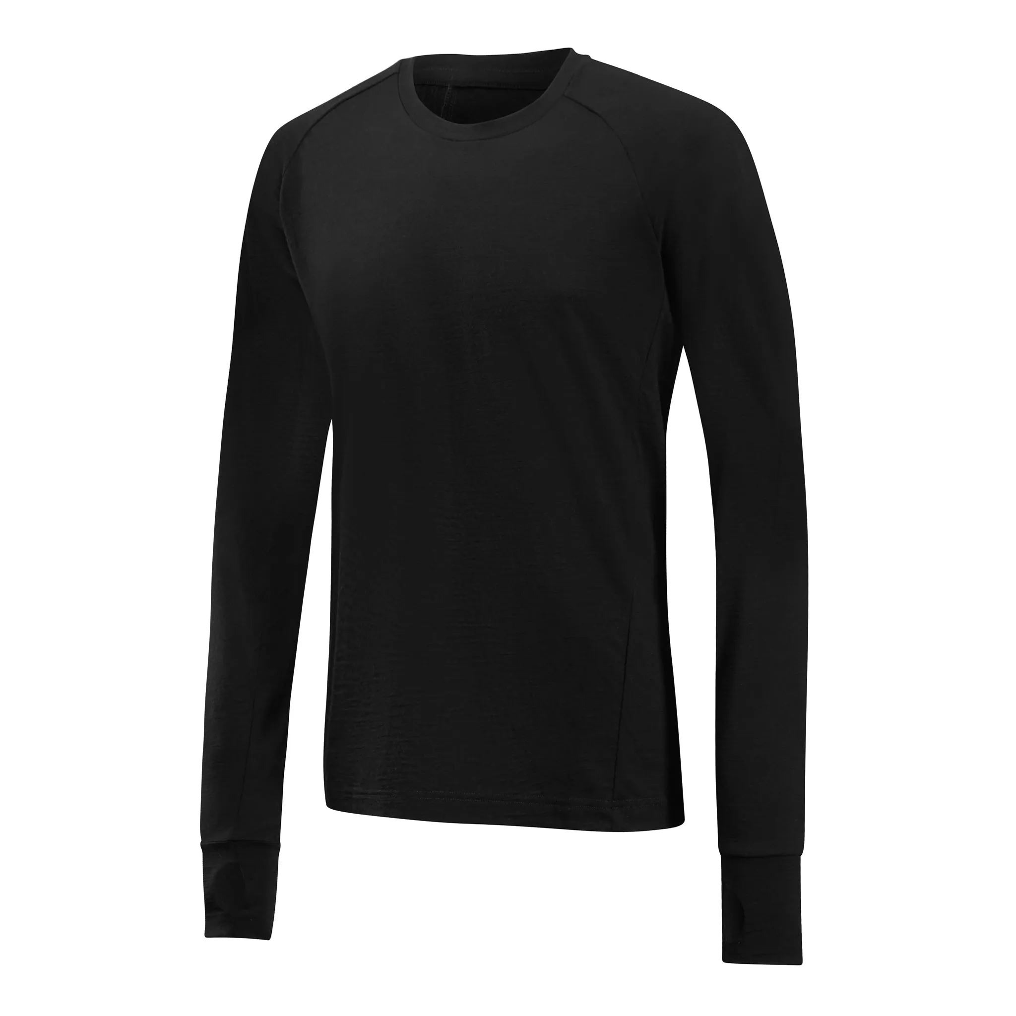 PANTHER - Mens Merino Wool Baselayer Long Sleeve Crew Neck