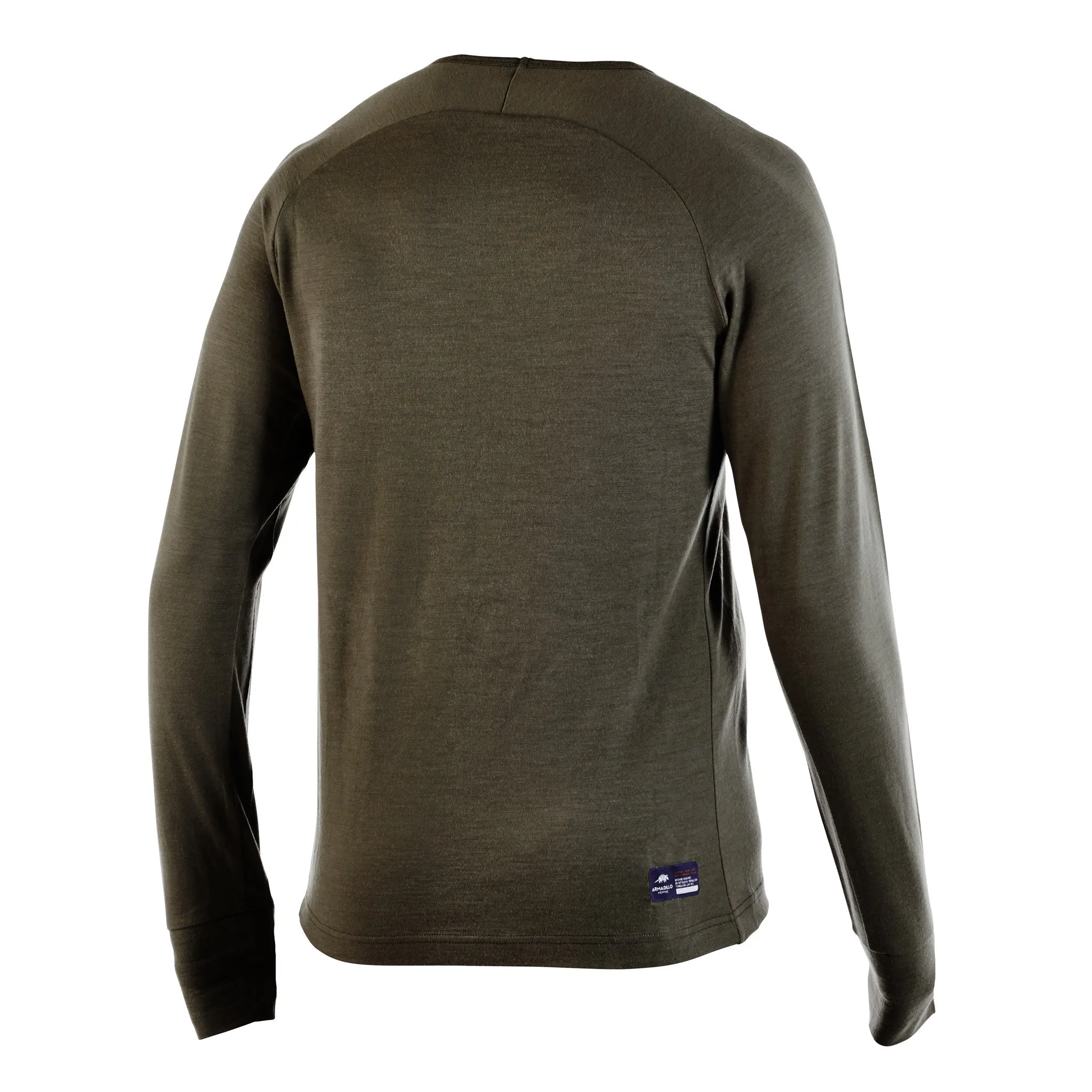 PANTHER - Mens Merino Wool Baselayer Long Sleeve Crew Neck