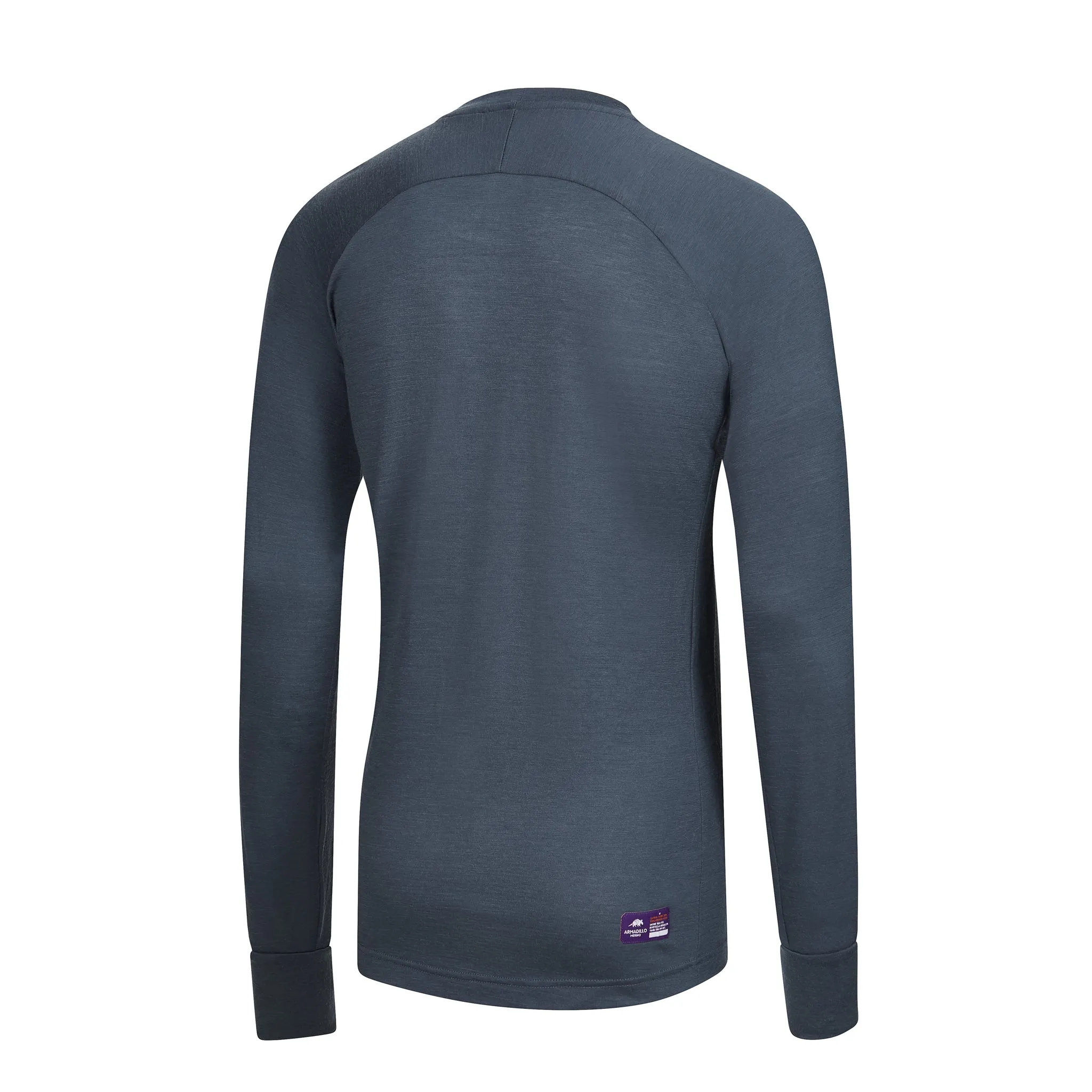 PANTHER - Mens Merino Wool Baselayer Long Sleeve Crew Neck