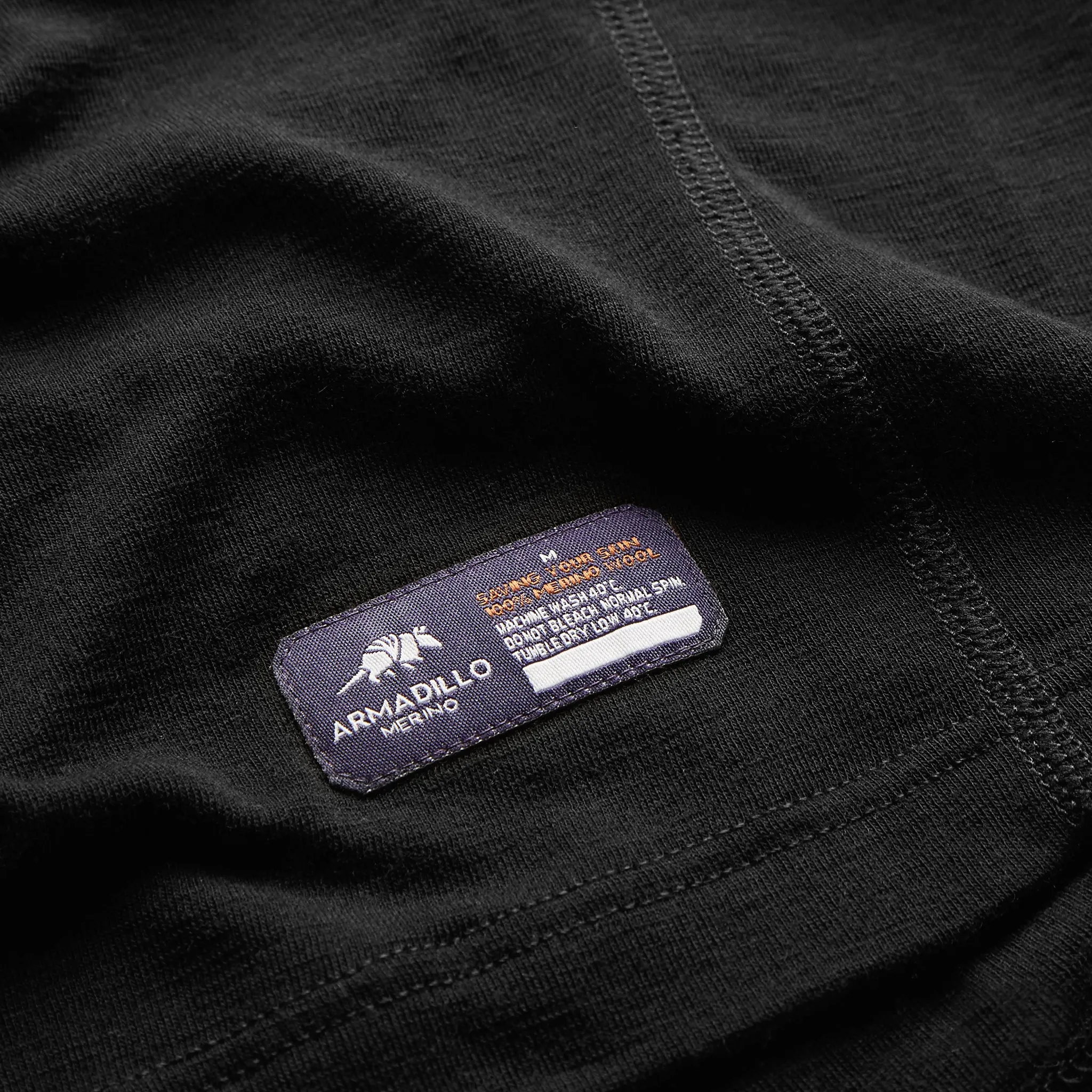 PANTHER - Mens Merino Wool Baselayer Long Sleeve Crew Neck