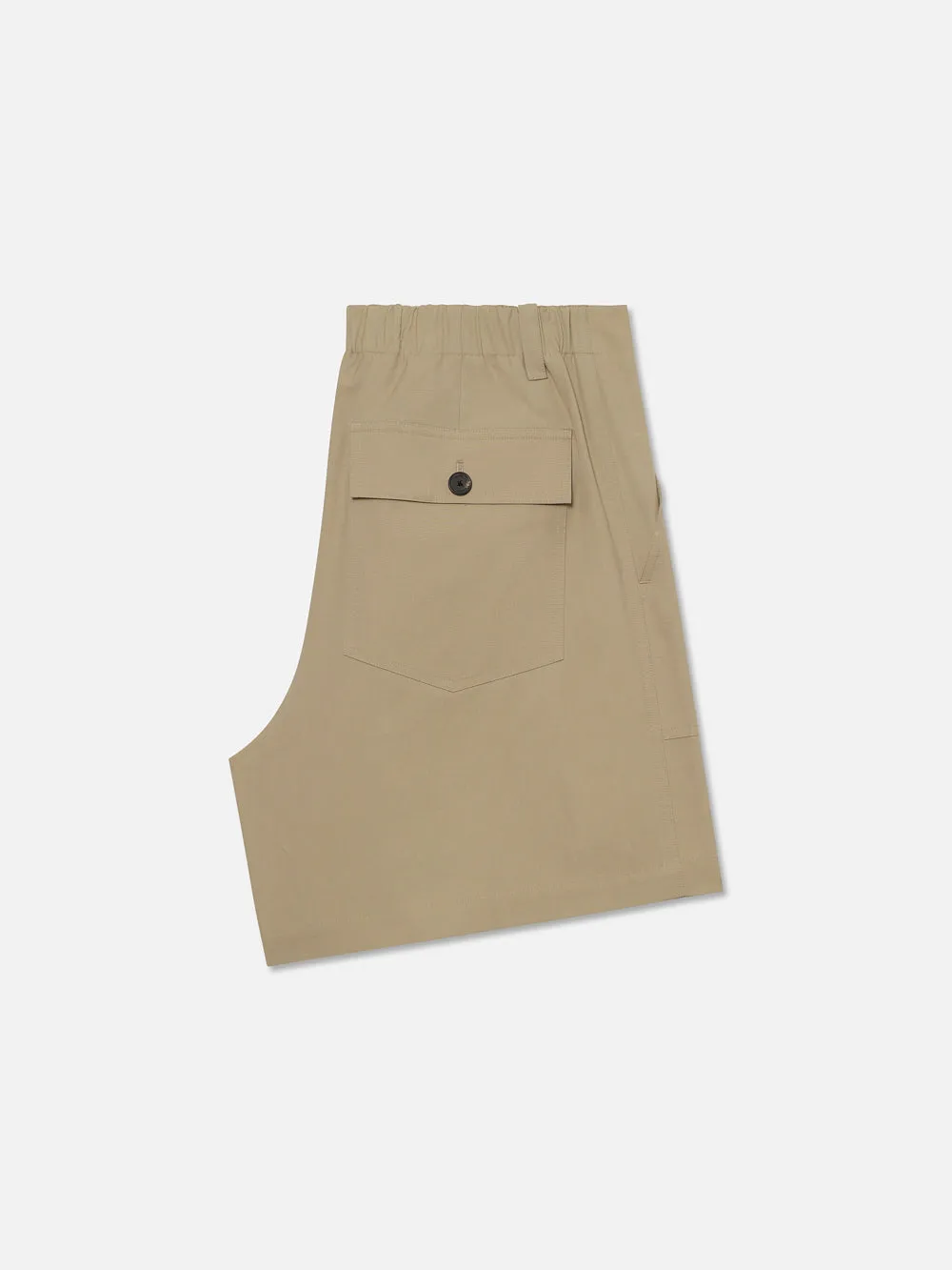 Patch Traveler Short -- Dark Beige