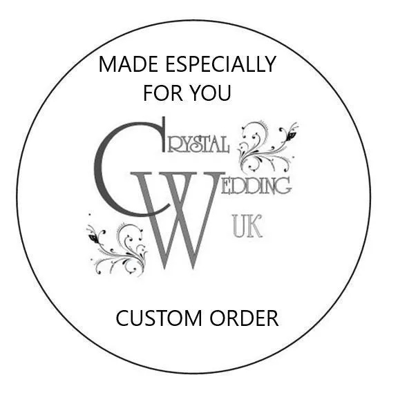 Personalised Carriage Cake topper- Swarovski crystal elements  - FAIRYTALE Princess carriage design, Cake decoration by Crystal Wedding UK