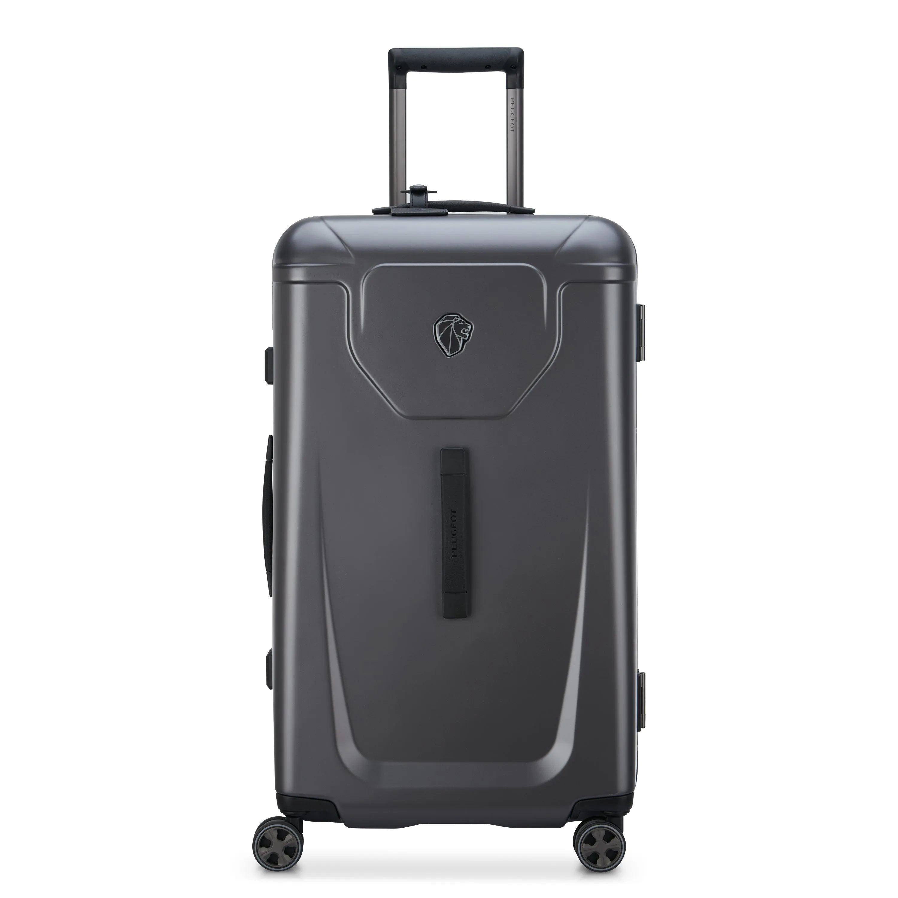 Peugeot Voyages Travel 73cm Hardcase 4 Double Wheel Check-in Luggage Trunk Trolley