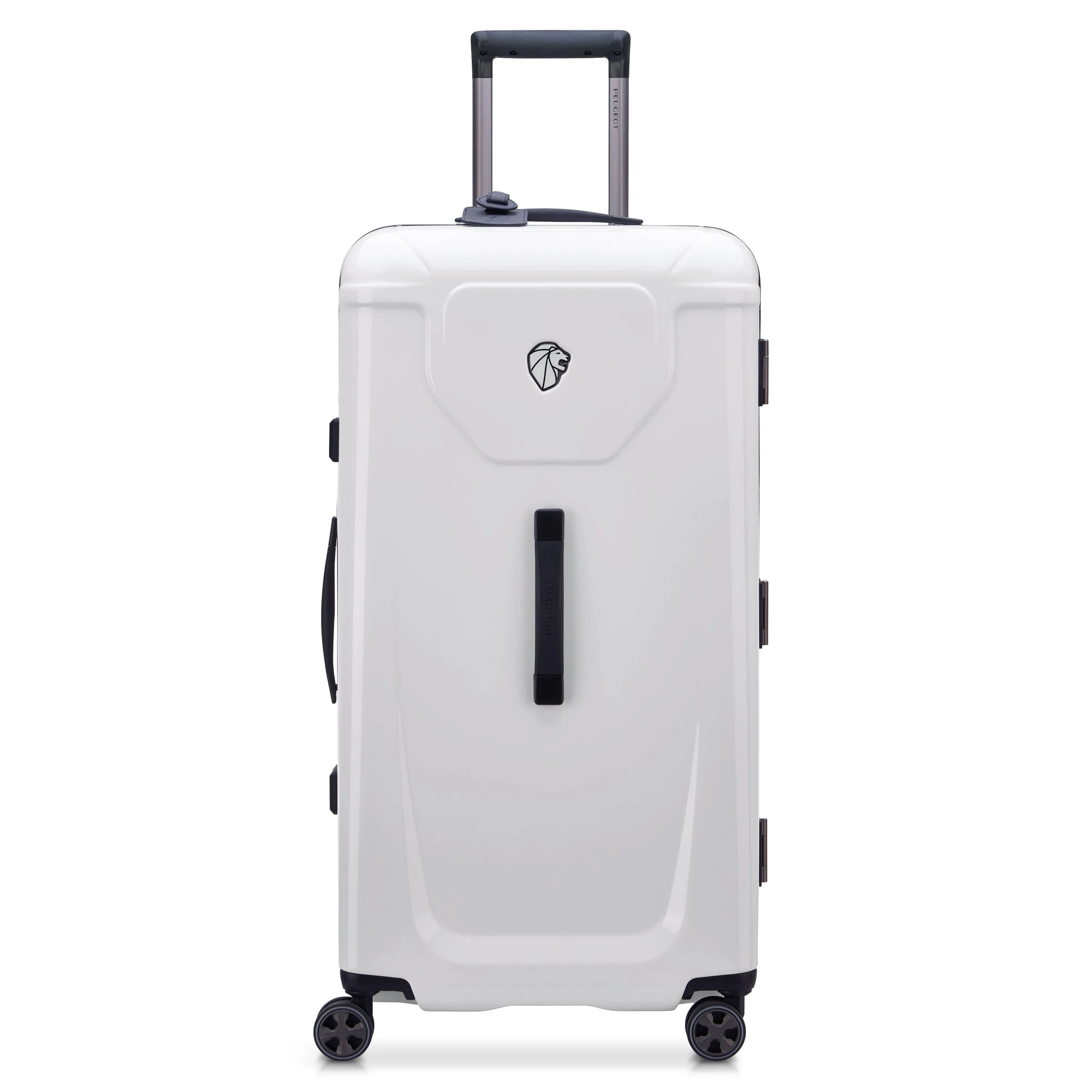 Peugeot Voyages Travel 80cm Hardcase 4 Double Wheel Check-in Luggage Trunk Trolley