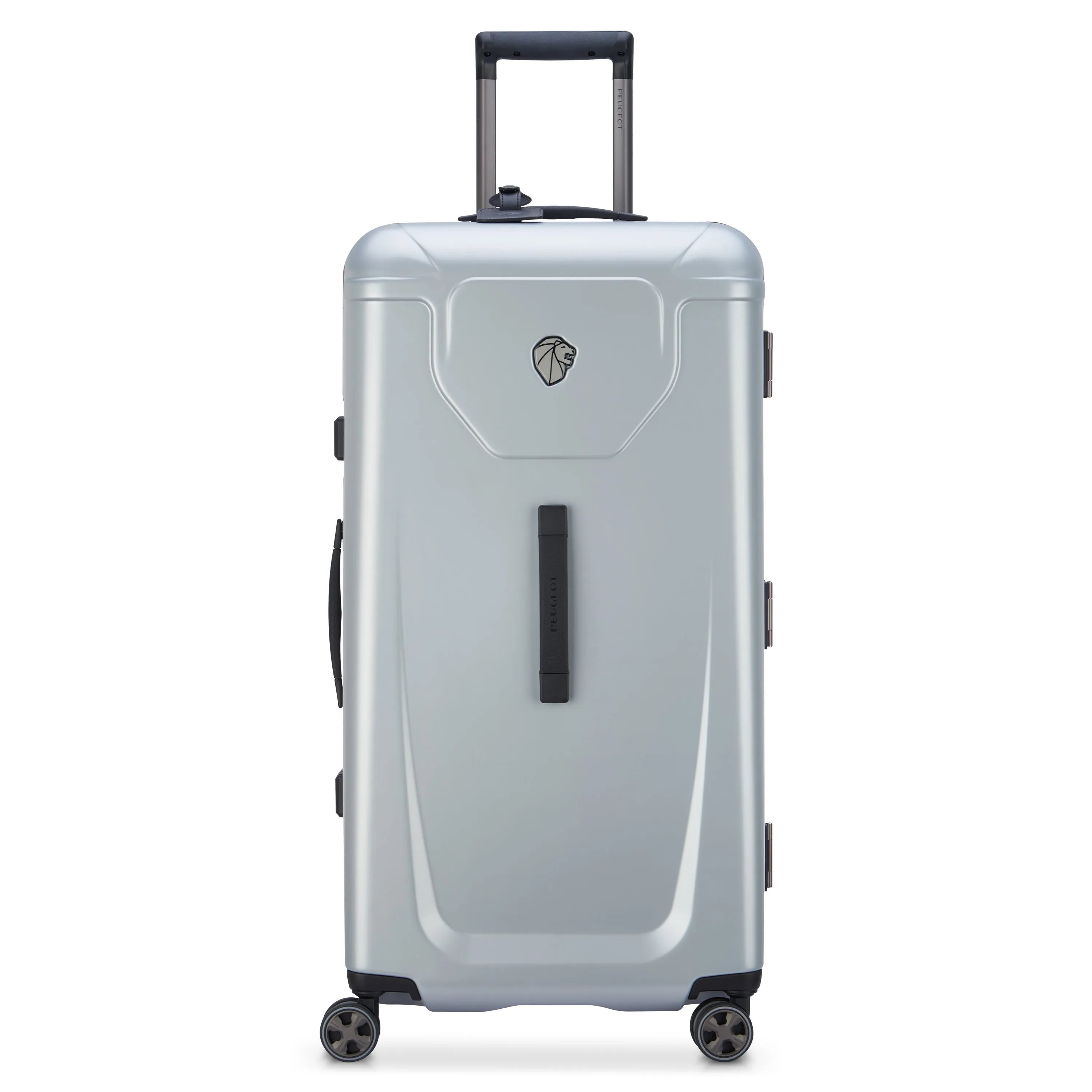 Peugeot Voyages Travel 80cm Hardcase 4 Double Wheel Check-in Luggage Trunk Trolley