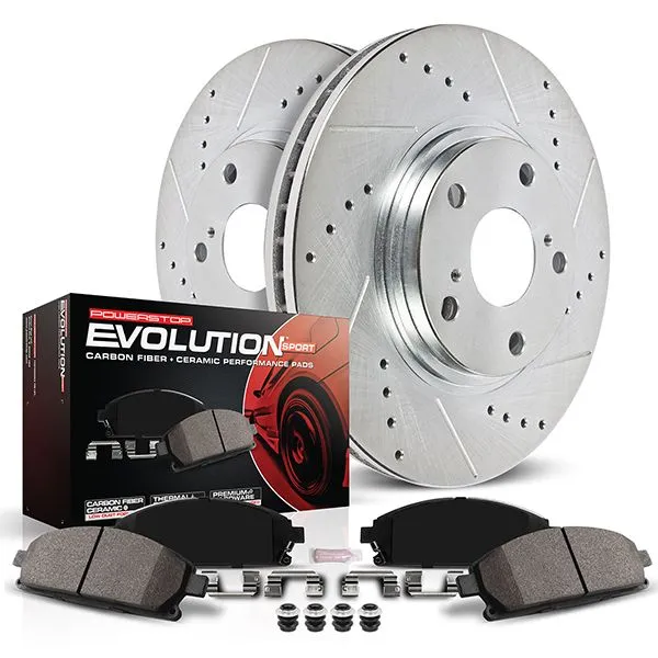 PowerStop Z23 Evolution Sport Brake Rotors   Pads Acura MDX Base SH-AWD (17-20) Front or Rear