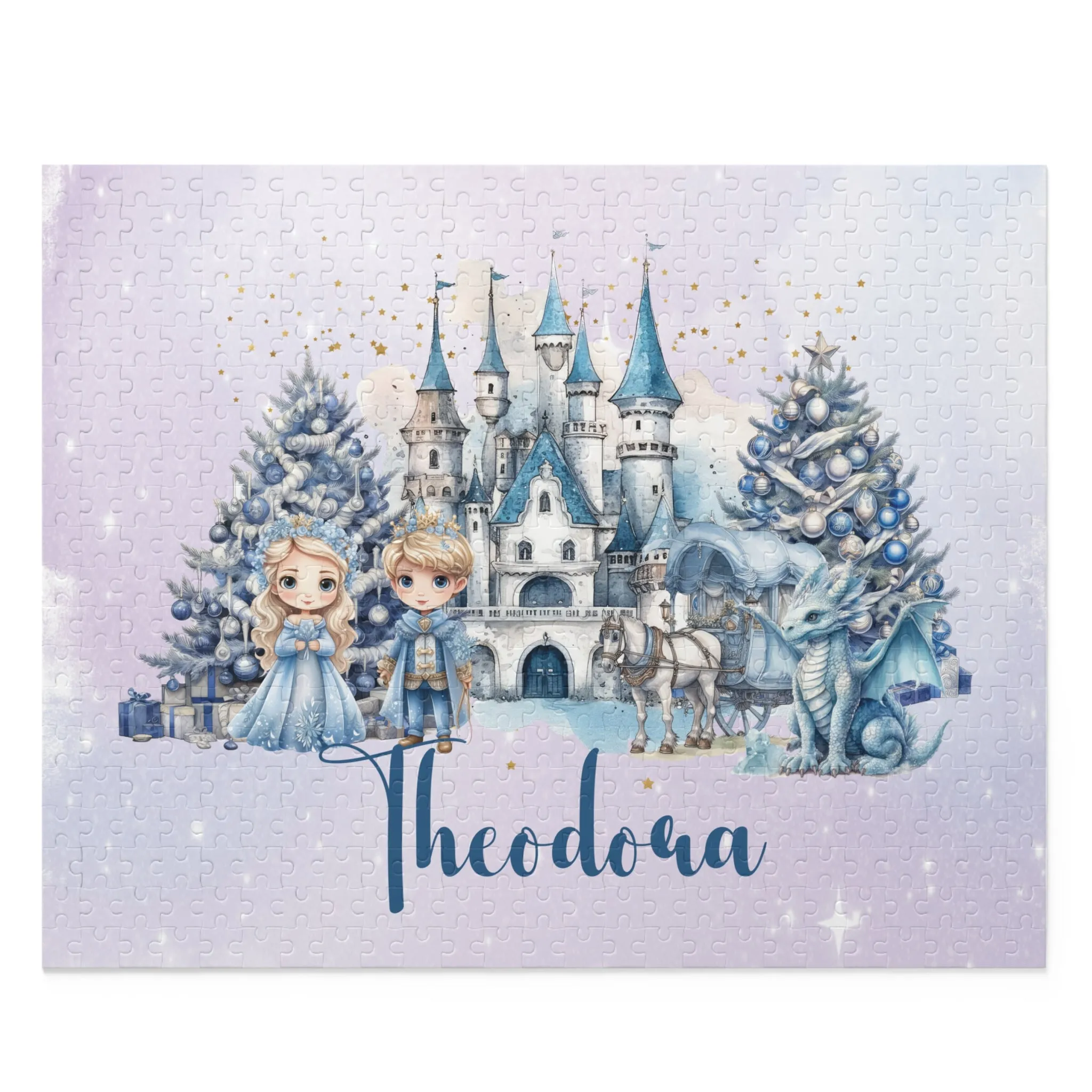 Puzzle, Christmas, Fairy-Tale, Personalised/Non-Personalised, (120, 252, 500-Piece)
