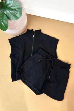Quinny Quilted Short Set