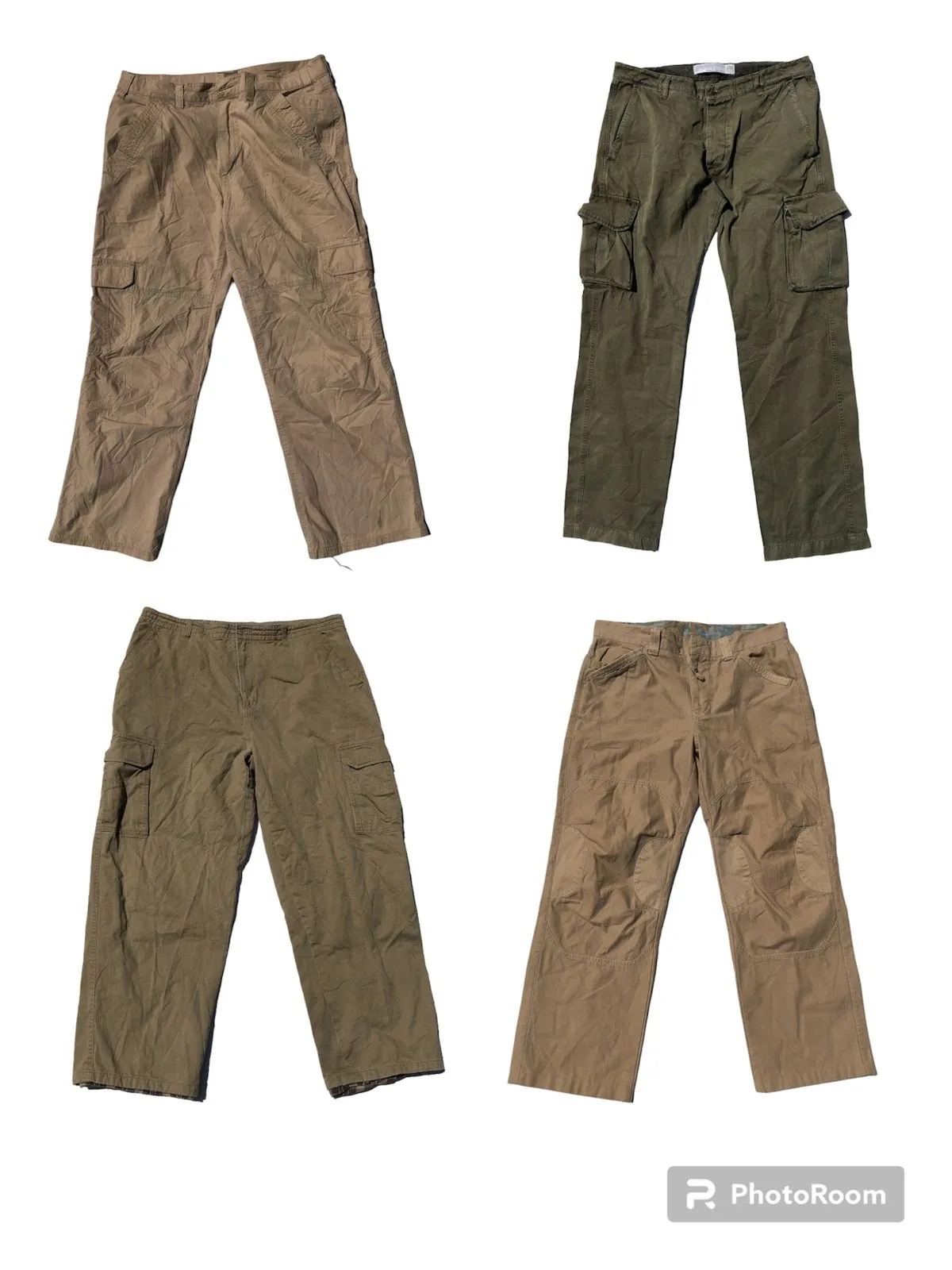 "Cargo Chic: A Collection of Stylish Utility Pants"🌟👖(S-243)