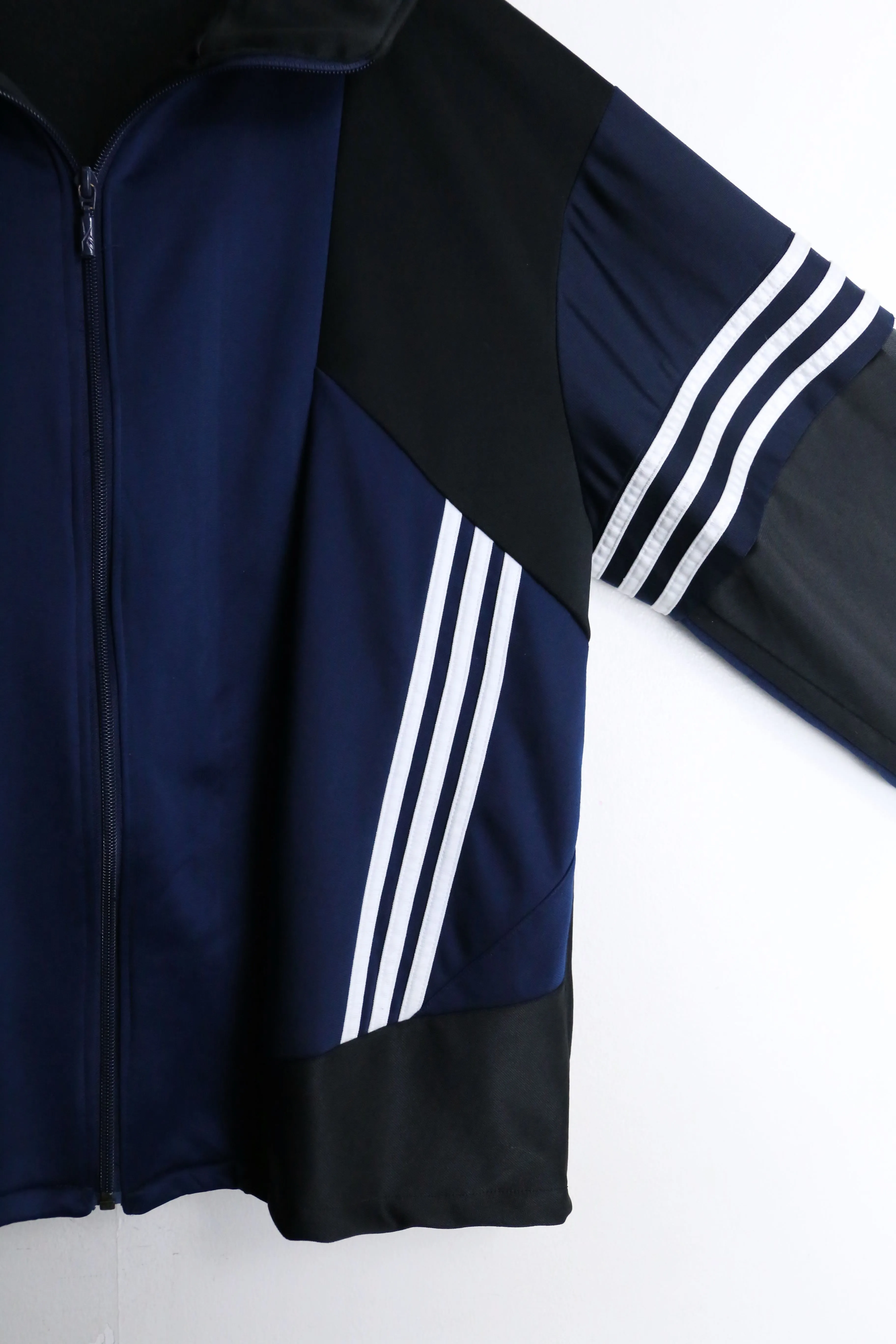 "Re:make" symmetry line hoodie track jacket