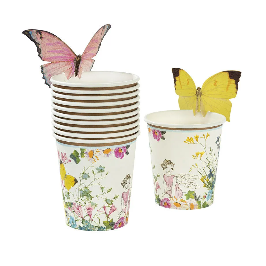 "Truly Fairy" Butterfly Paper Cups