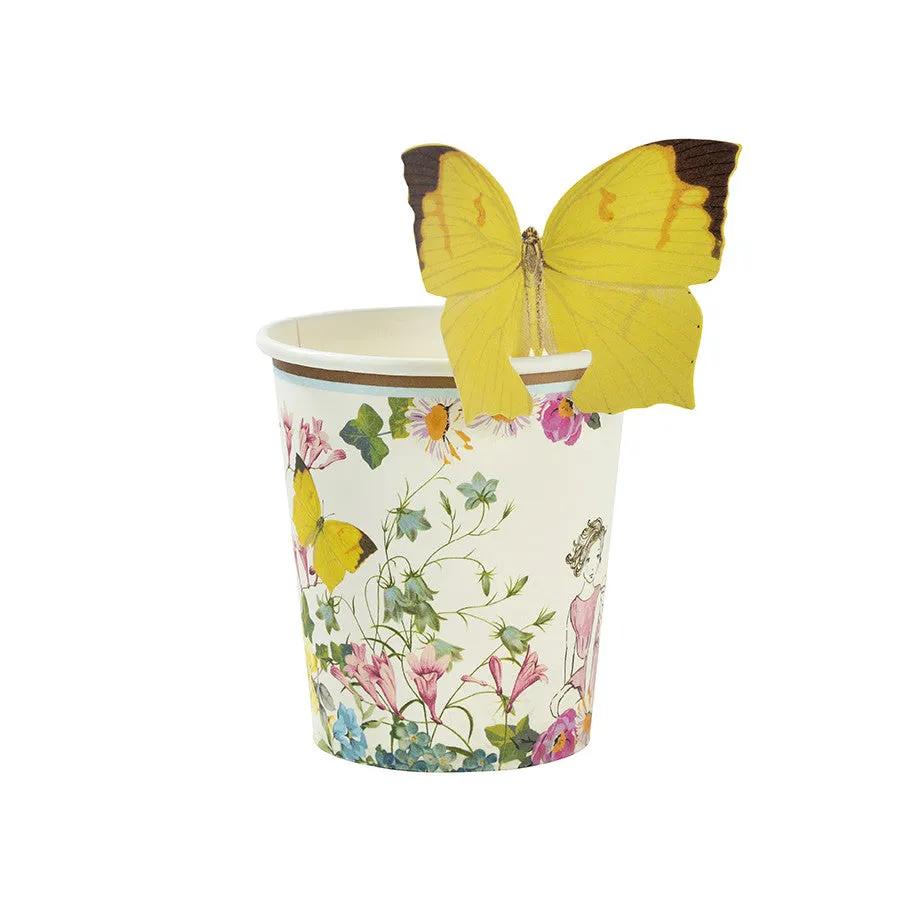 "Truly Fairy" Butterfly Paper Cups