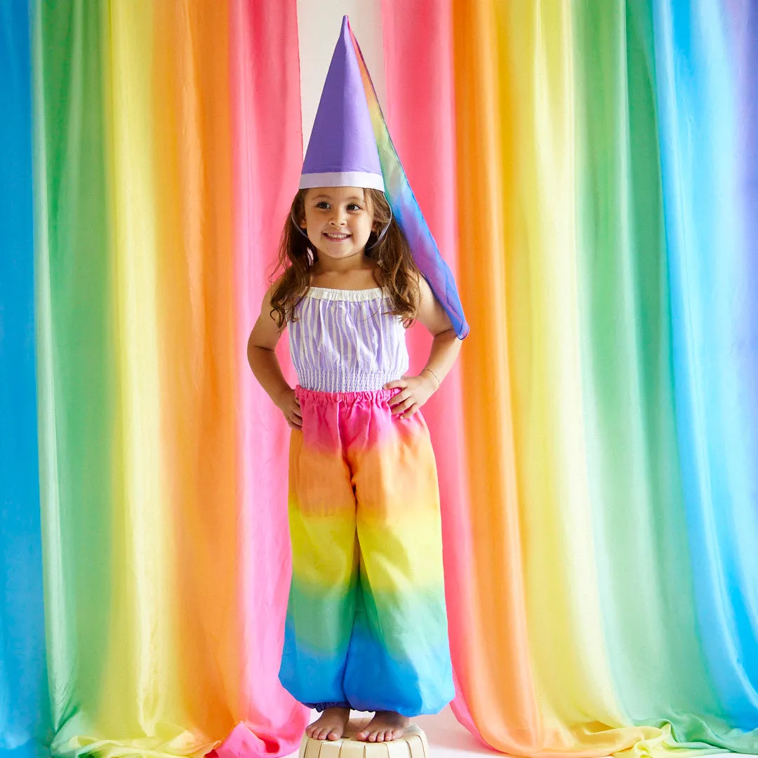 Rainbow Jester Costume: Fun and Festive for Kids