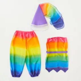 Rainbow Jester Costume: Fun and Festive for Kids