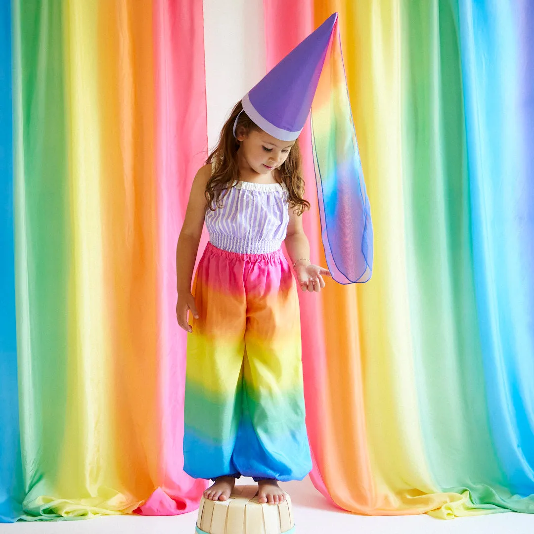 Rainbow Jester Costume: Fun and Festive for Kids