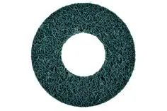 Scotch-Brite™ Clean and Strip XT Pro Extra Cut Disc, XC-DC, A/O Extra
Coarse, Green, 7 in x 3-1/8 in, 15 ea/Case