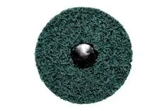 Scotch-Brite™ Clean and Strip XT Pro Extra Cut Disc, XC-DC, A/O Extra
Coarse, GRN, 4 in x 1/2 in x 1/4 in, Shaft Mount, 10 ea/Case
