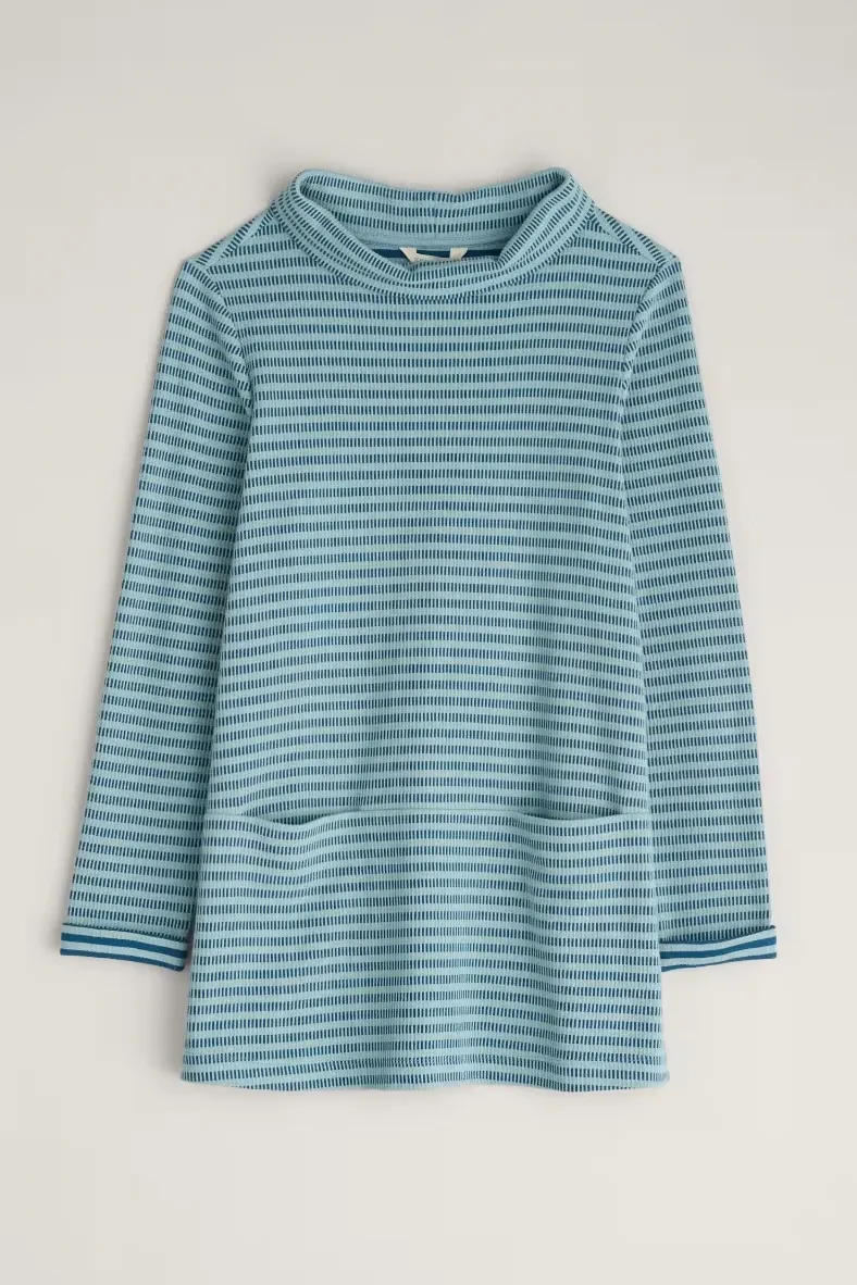 Seasalt Mawgan Porth Tunic in Bramble Bank Mist