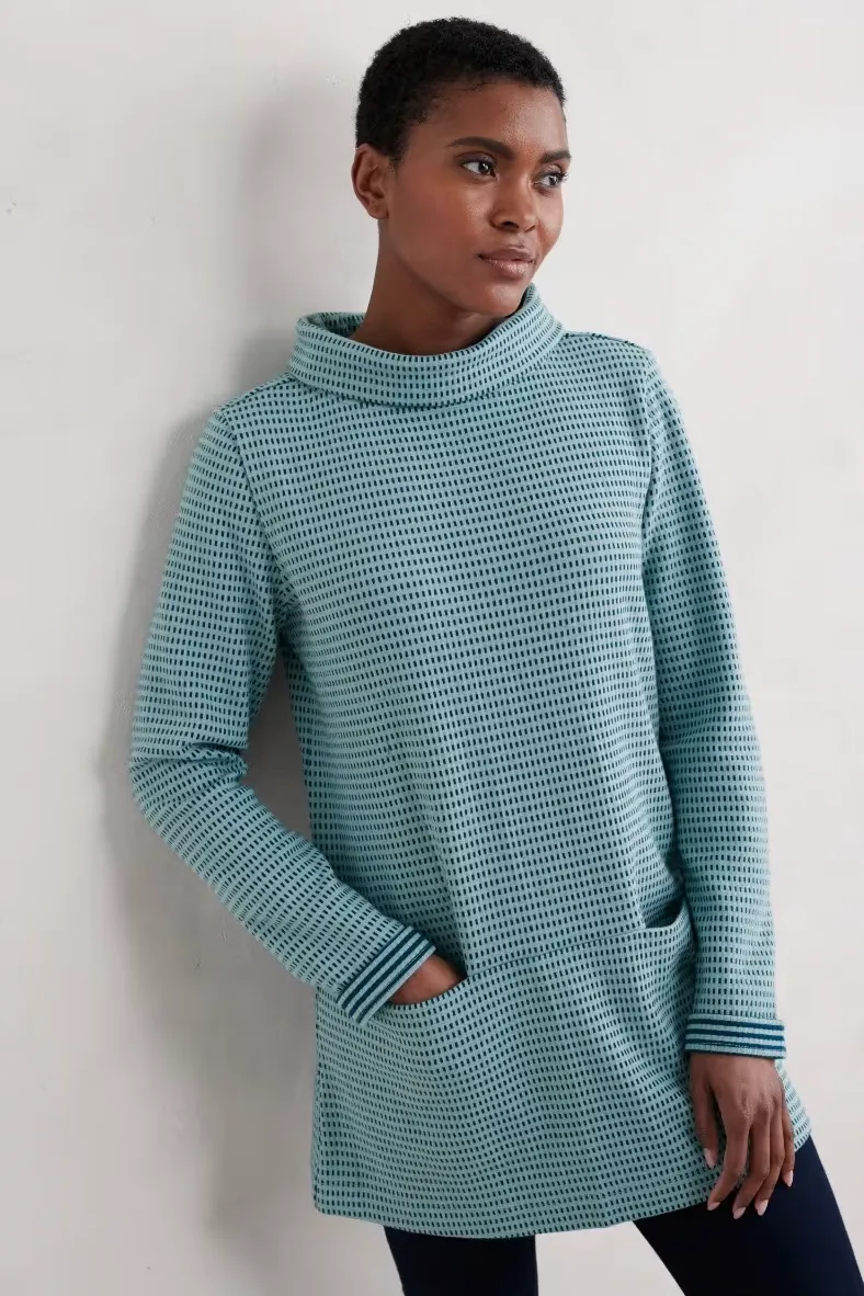 Seasalt Mawgan Porth Tunic in Bramble Bank Mist