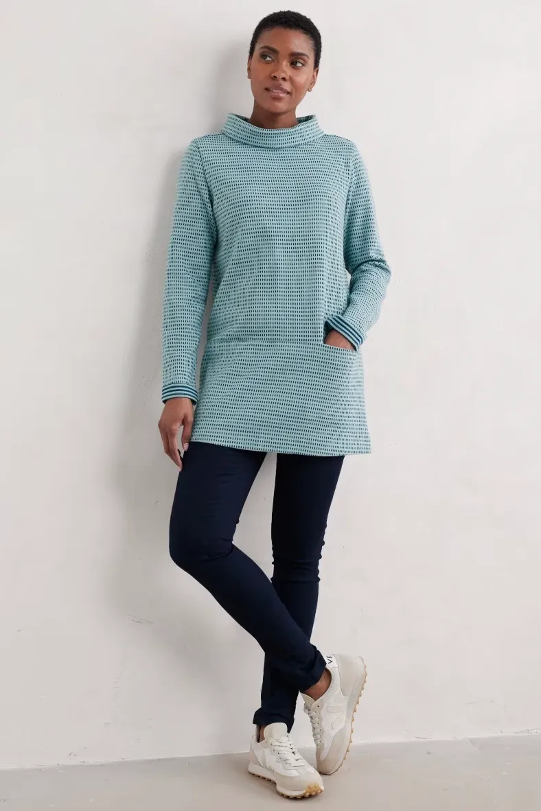 Seasalt Mawgan Porth Tunic in Bramble Bank Mist