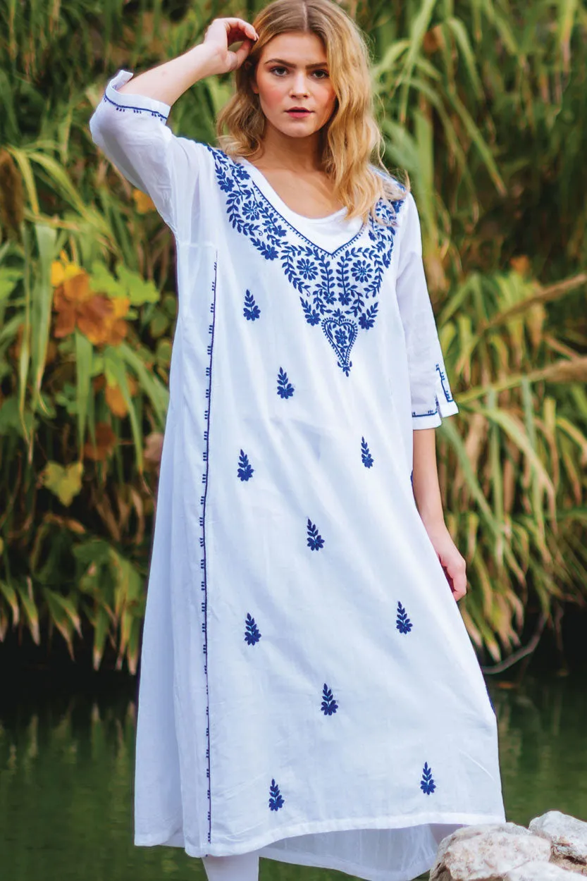 Sevya Parama Blue Caftan