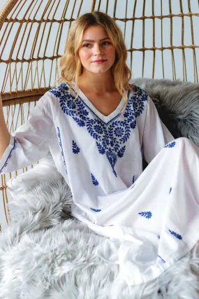 Sevya Parama Blue Caftan