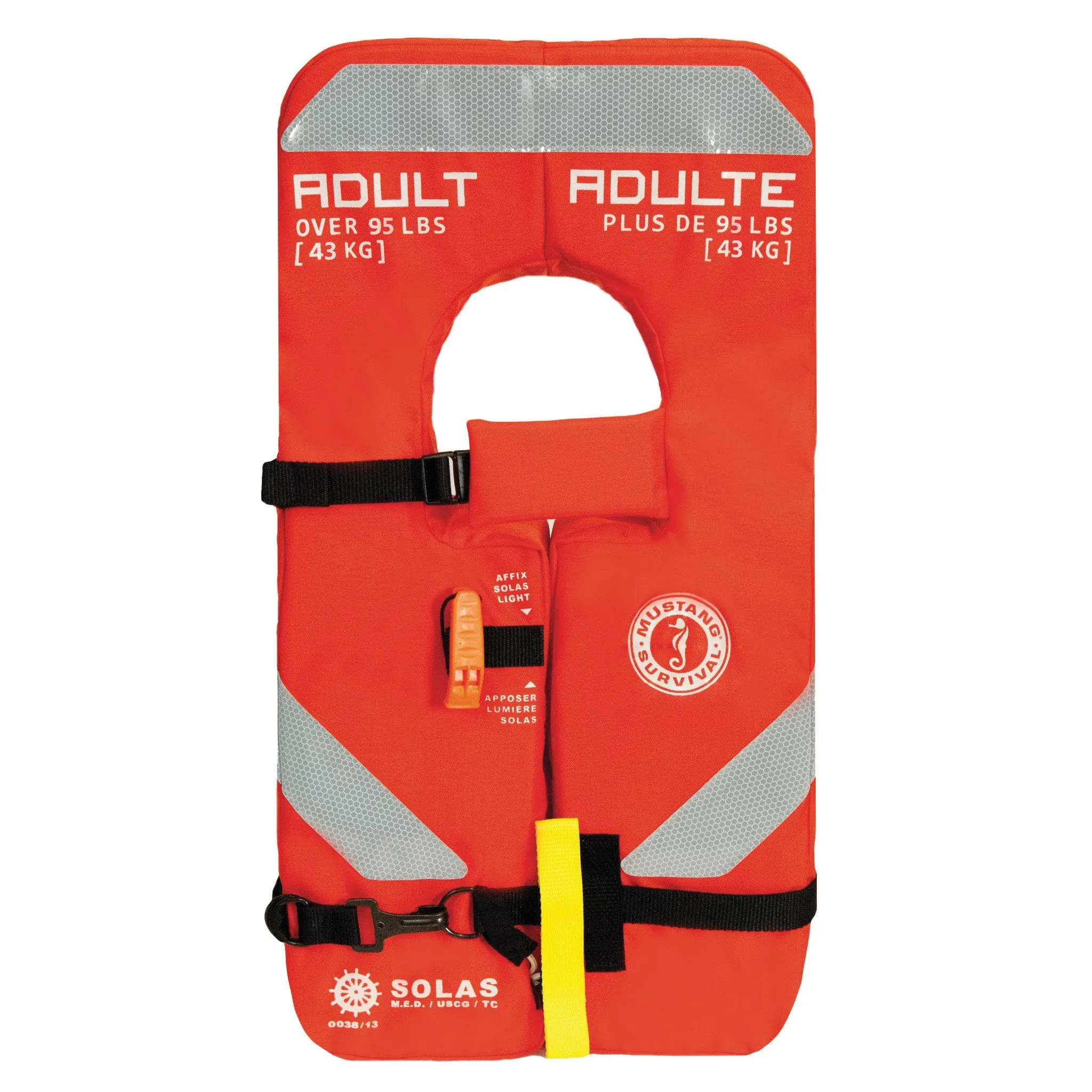 SOLAS Type 1 Adult Life Jacket