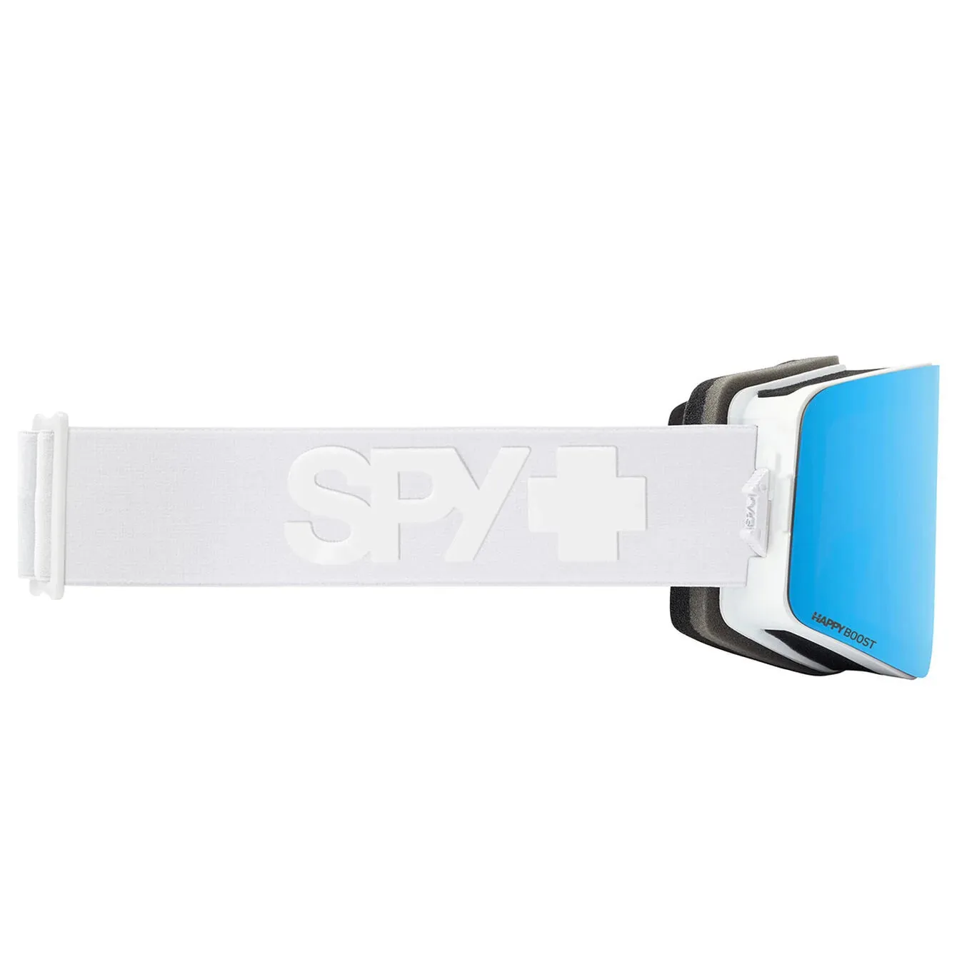 SPY Marauder SE Matte White - Happy Boost Bronze Happy Blue Mirror   Bonus Lens 2024
