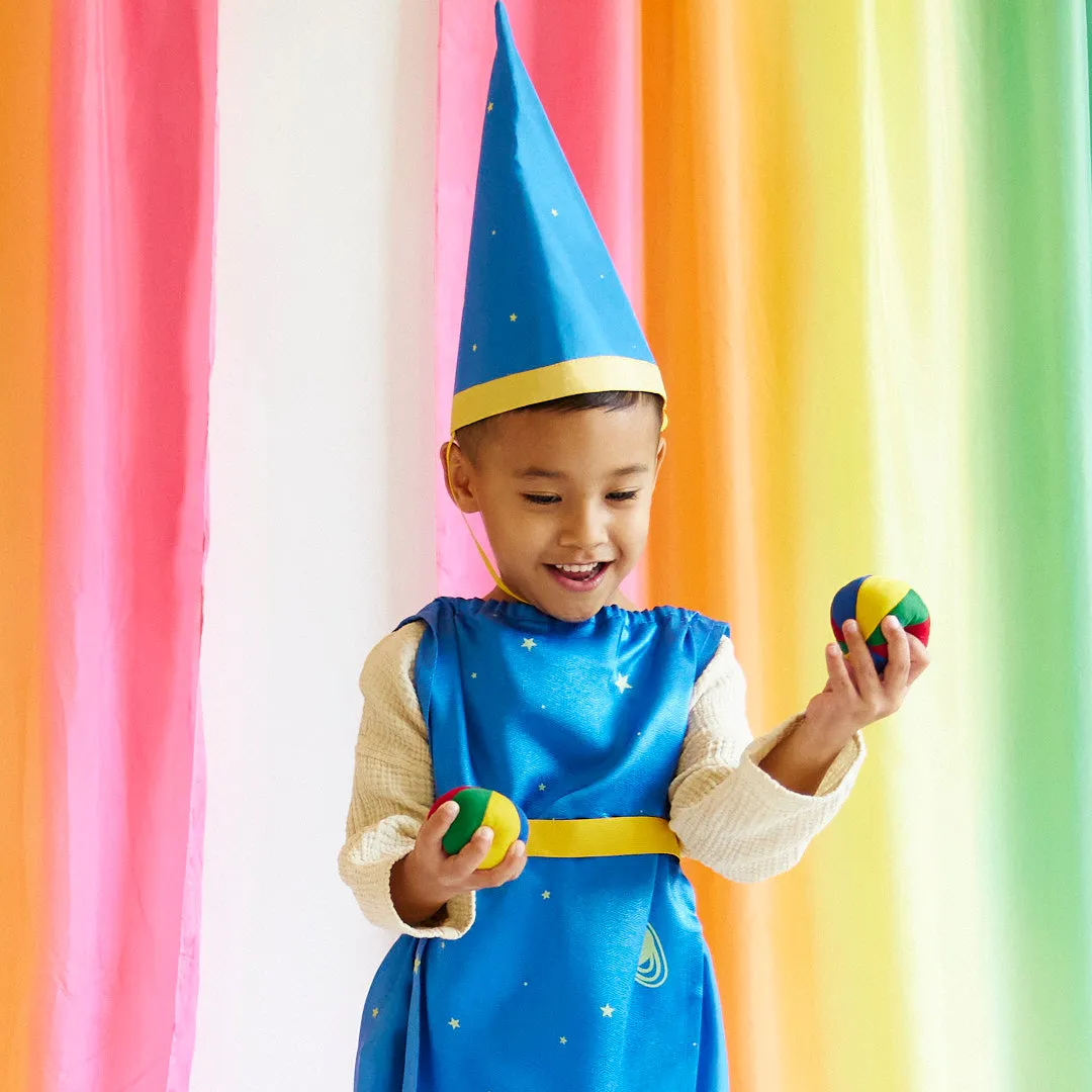 Starry Jester Costume: Fun and Festive for Kids