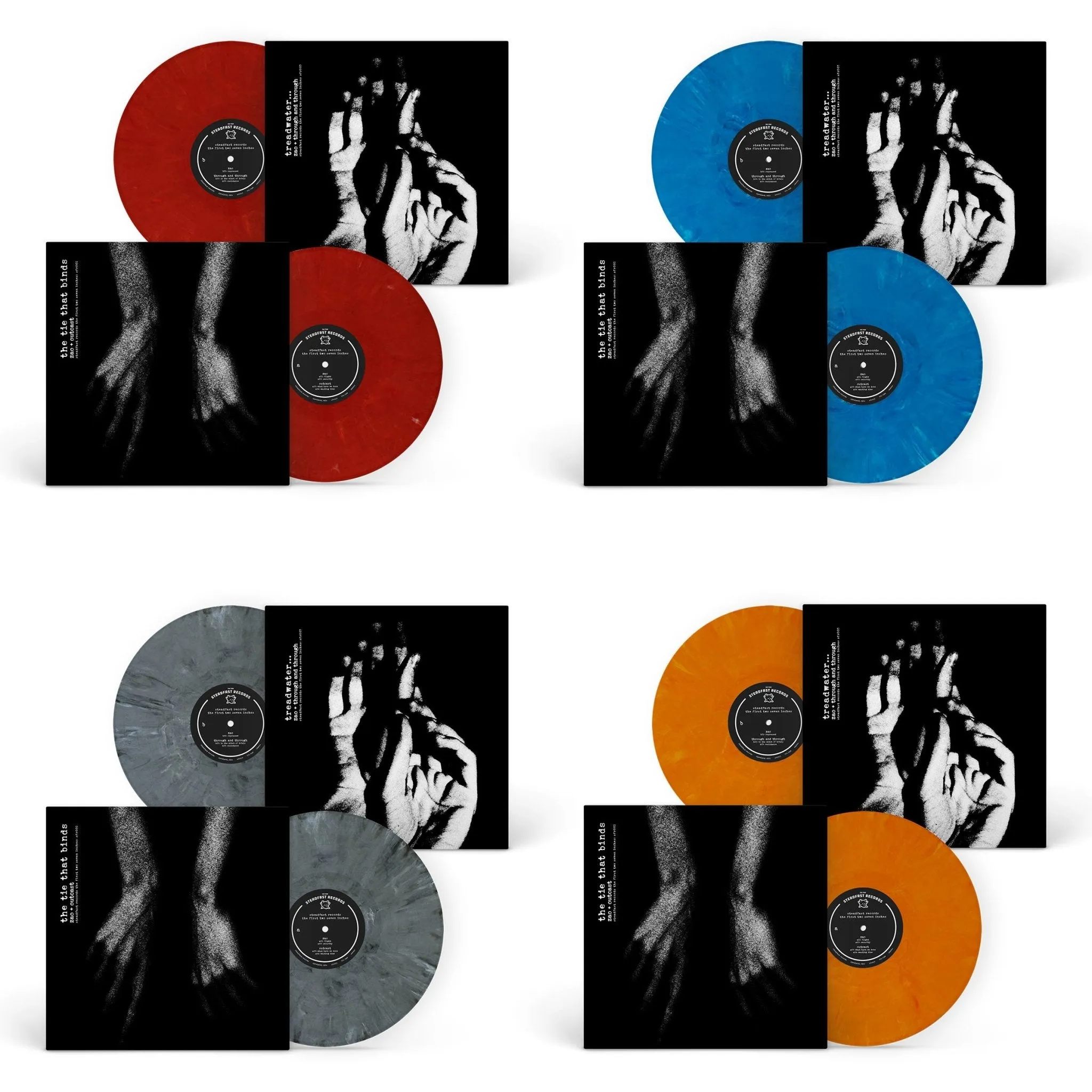 Steadfast Records: The First Two Seven Inches: Eco-Mix Vinyl LP