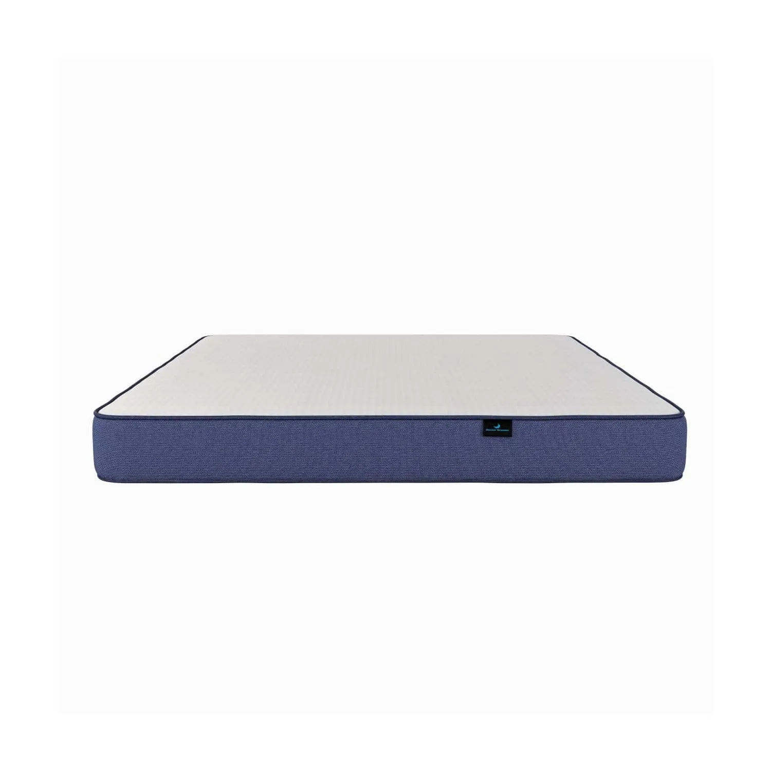 Striker Metal Bed (White)   Plus Mattress (King)
