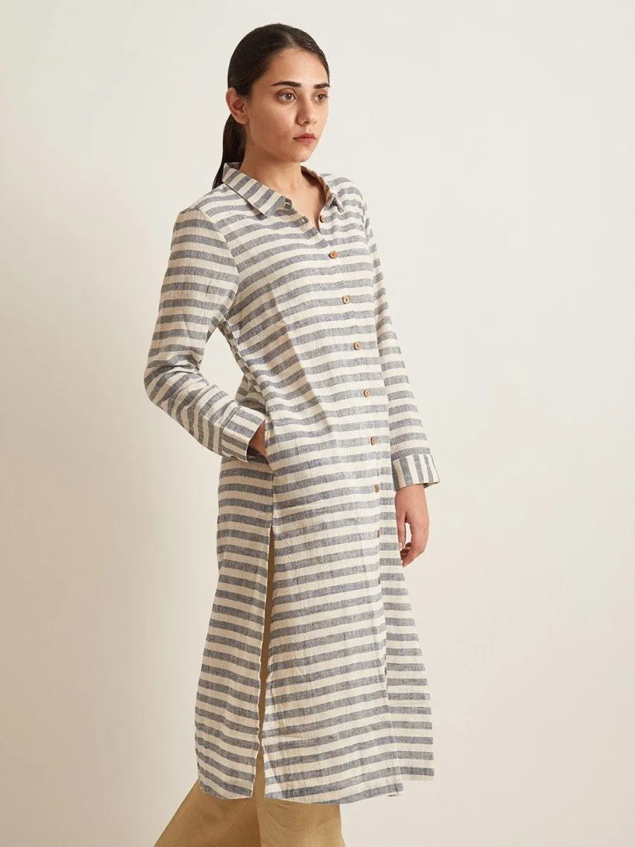 Striped Shirt Tunic